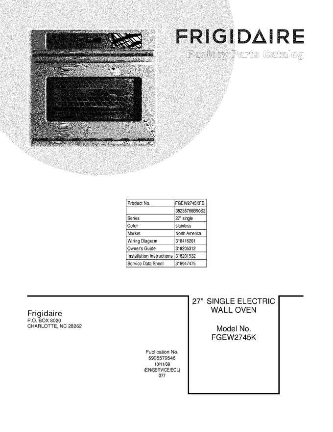 Diagram for FGEW2745KFB