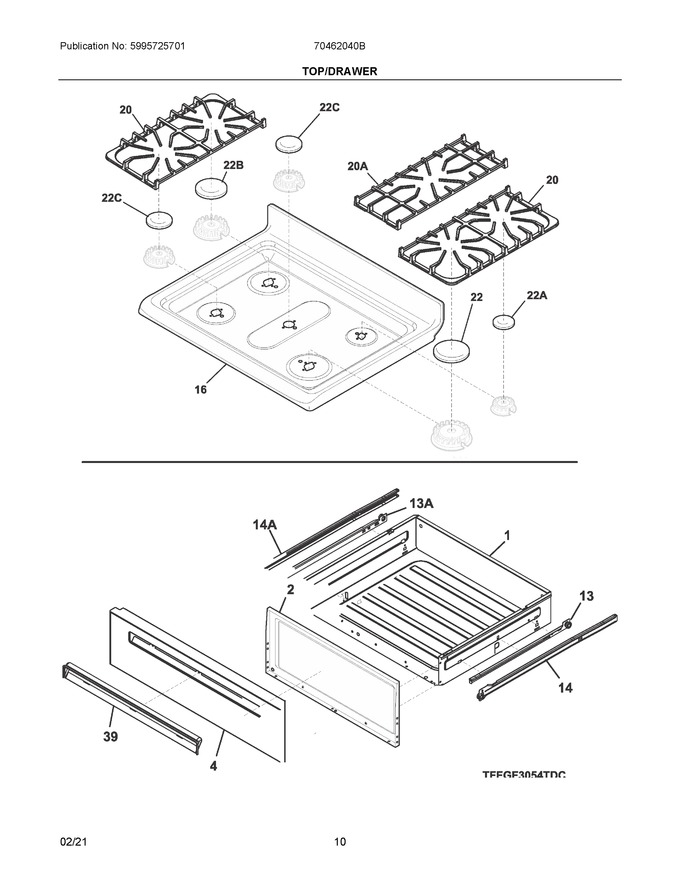 Diagram for 70462040B