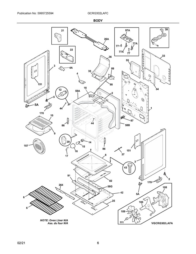 Diagram for GCRG302LAFC