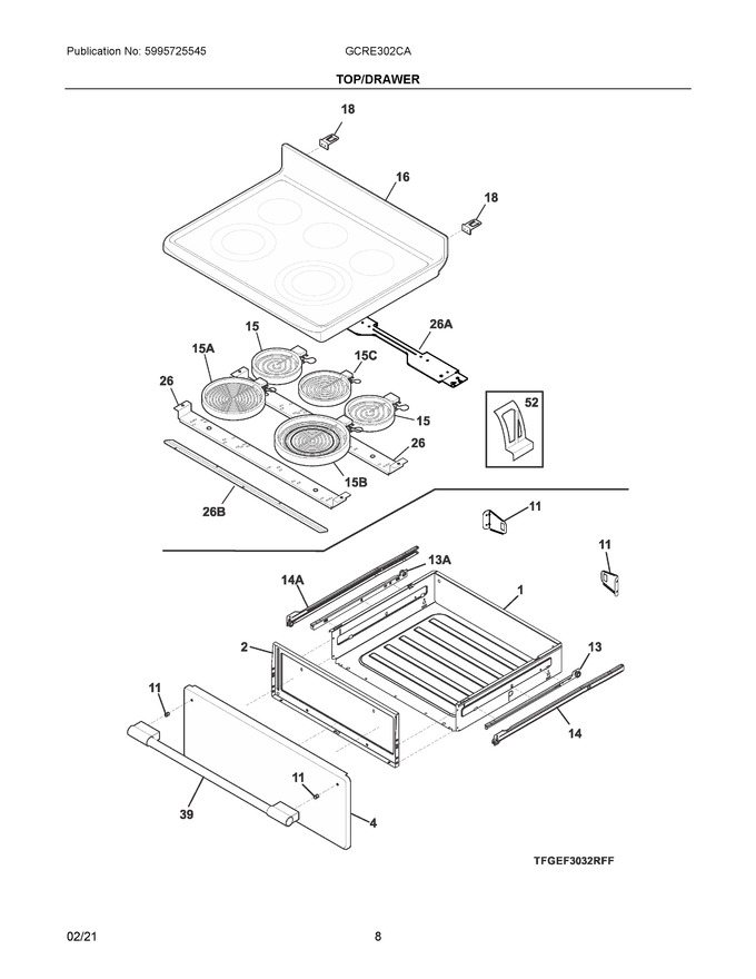 Diagram for GCRE302CAFE