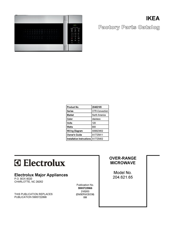 Diagram for 20462165