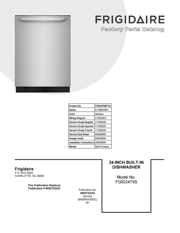 Diagram for FGID2479SF7A