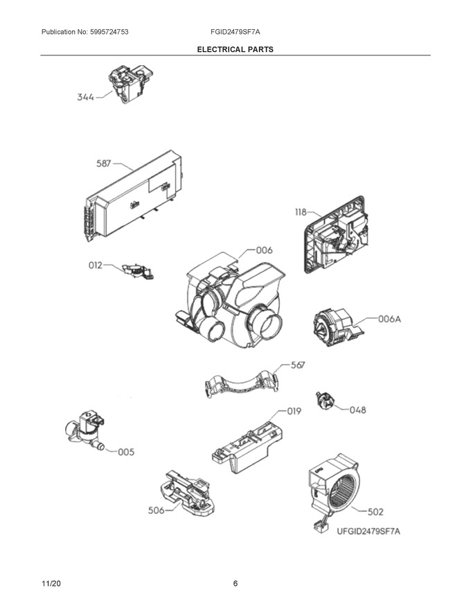 Diagram for FGID2479SF7A