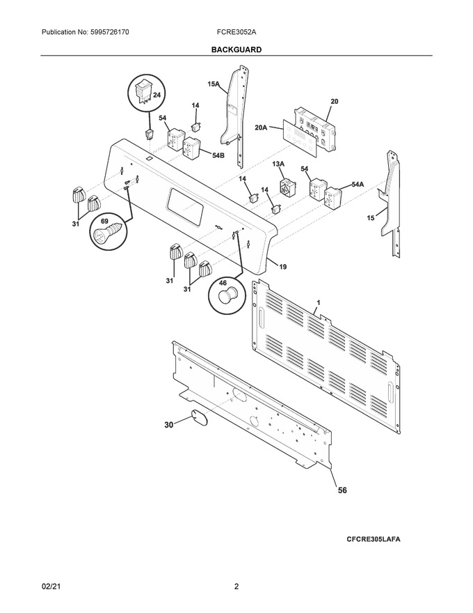 Diagram for FCRE3052AWE