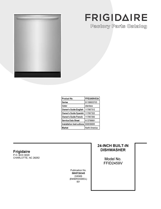 Diagram for FFID2459VS3A