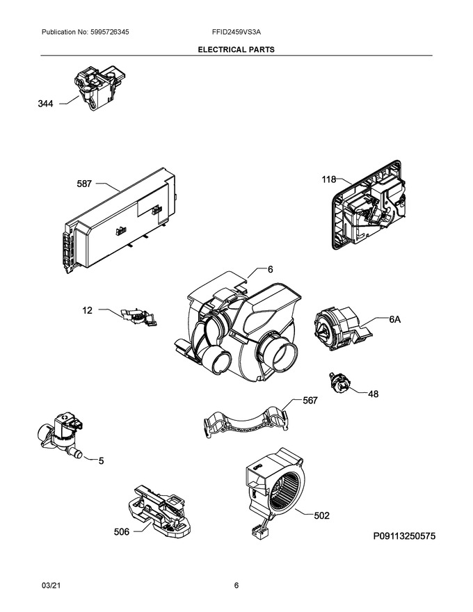 Diagram for FFID2459VS3A