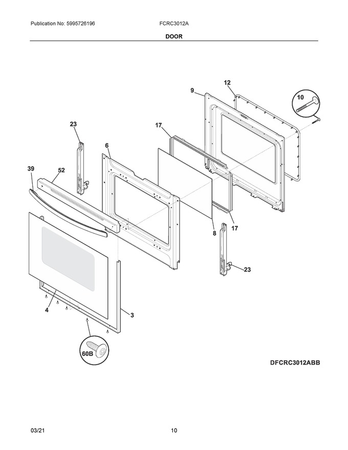 Diagram for FCRC3012AWD