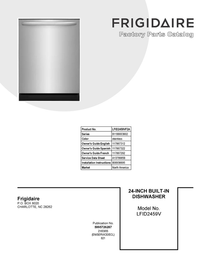 Diagram for LFID2459VF2A