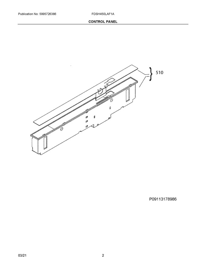 Diagram for FDSH450LAF1A