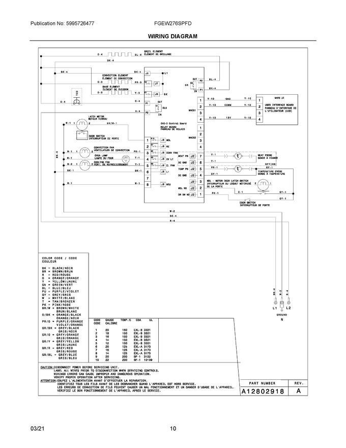 Diagram for FGEW276SPFD