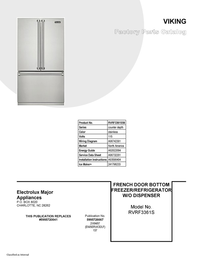 Diagram for RVRF3361SS6