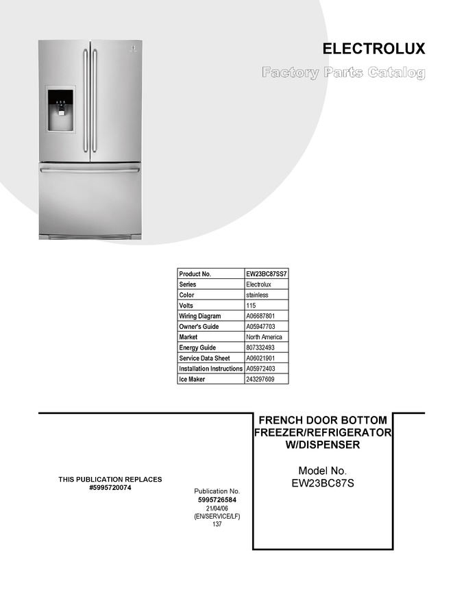 Diagram for EW23BC87SS7