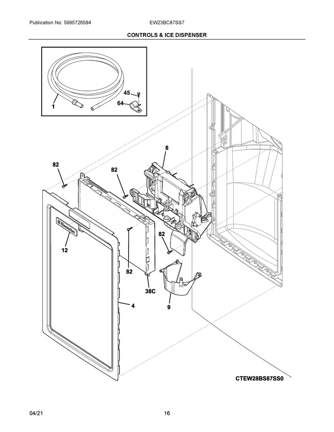 Diagram for EW23BC87SS7