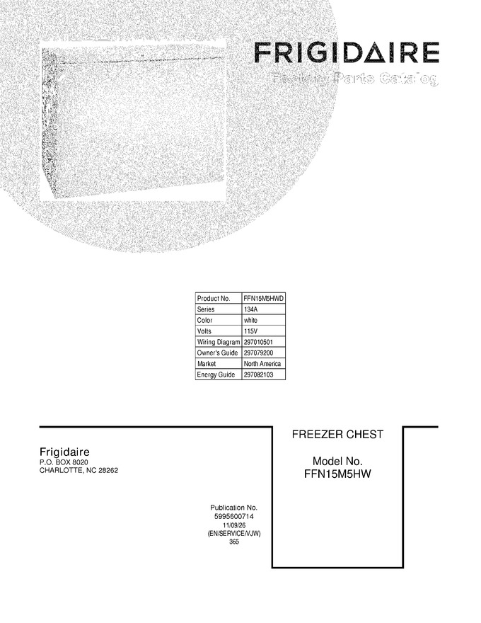 Diagram for FFN15M5HWD