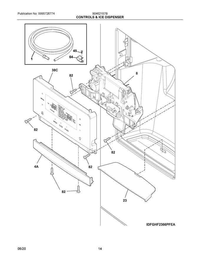 Diagram for 90462157B