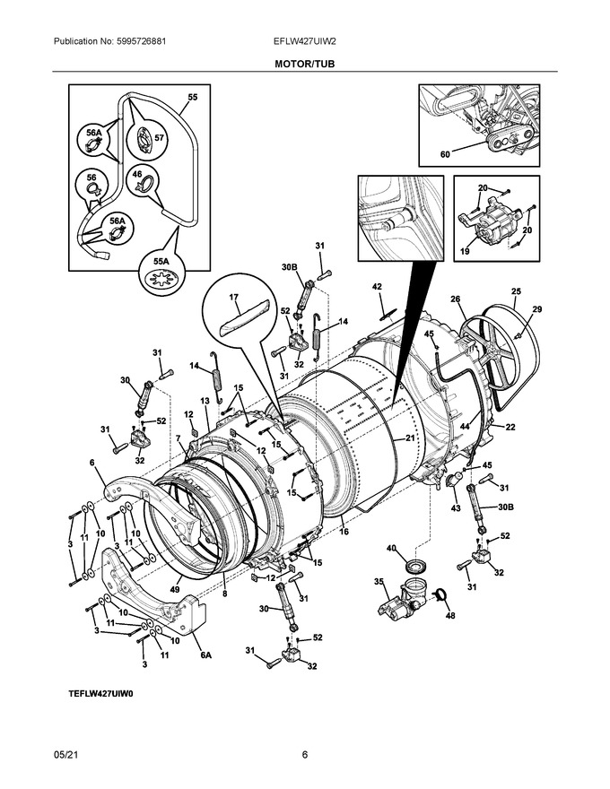 Diagram for EFLW427UIW2