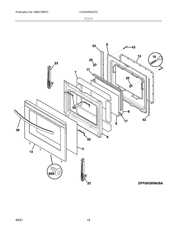 Diagram for LFGH3054UFD