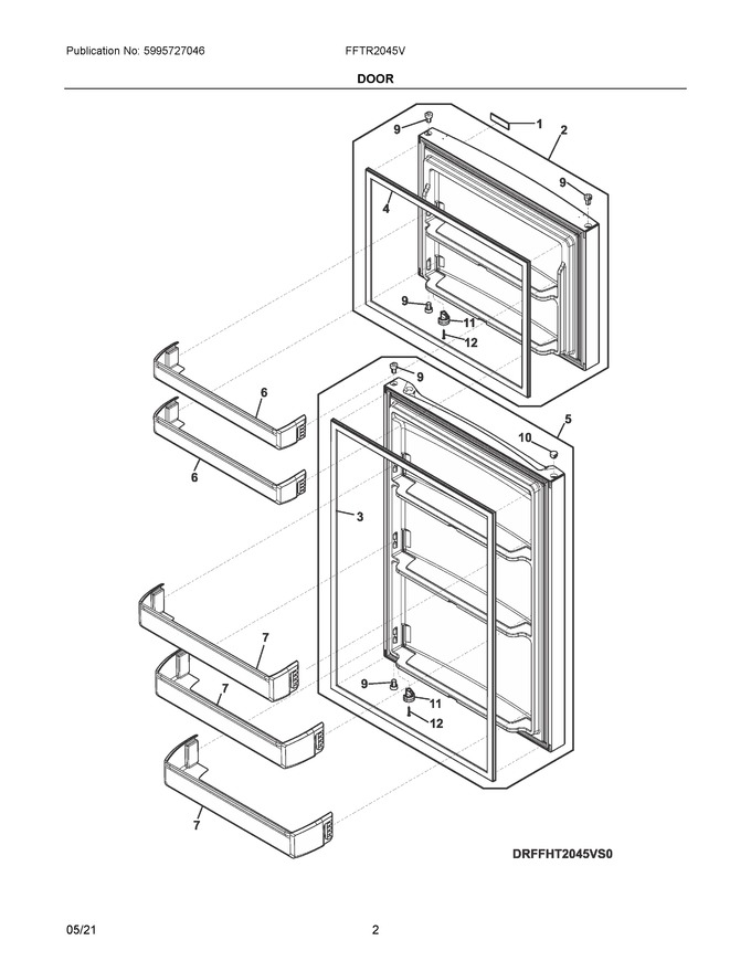 Diagram for FFTR2045VB2