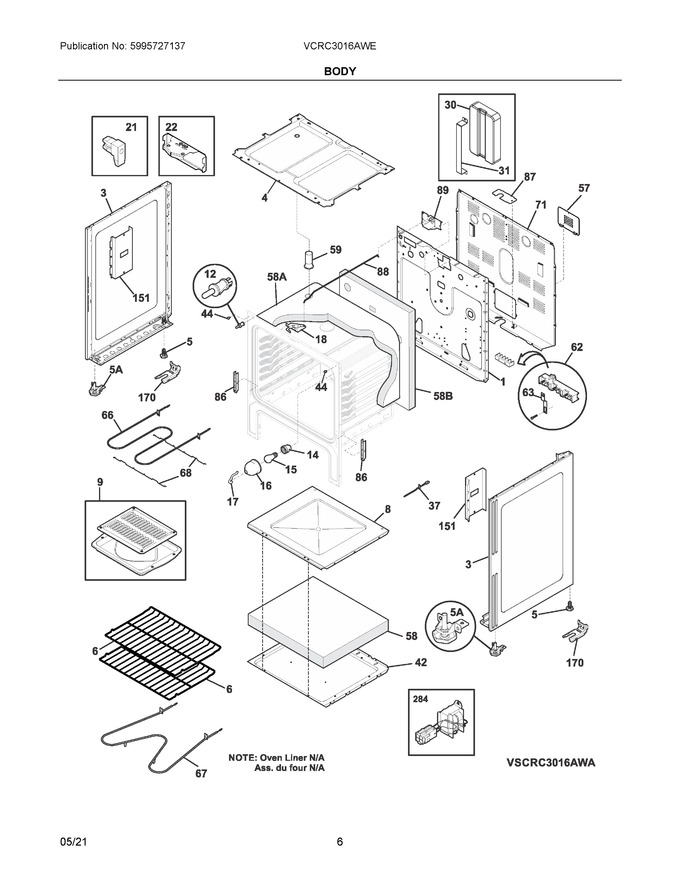 Diagram for VCRC3016AWE