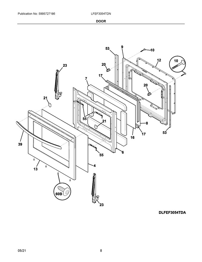 Diagram for LFEF3054TDN