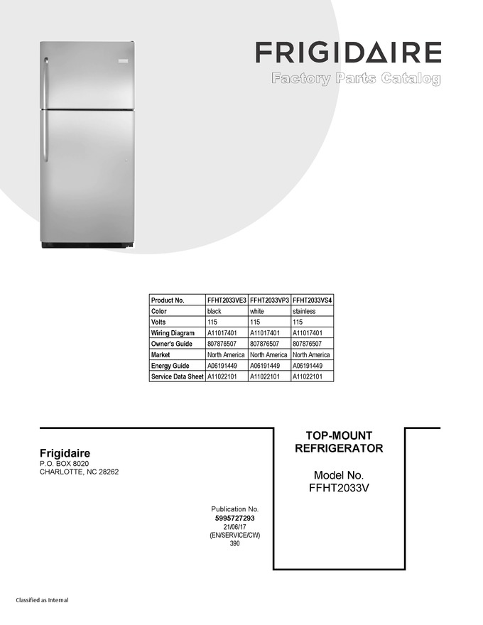 Diagram for FFHT2033VS4