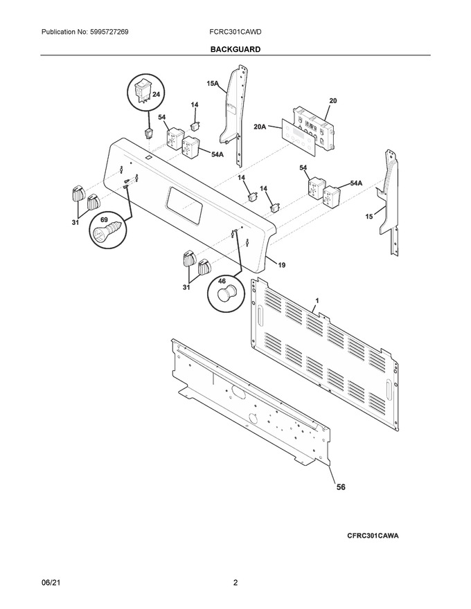 Diagram for FCRC301CAWD