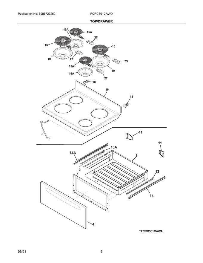 Diagram for FCRC301CAWD