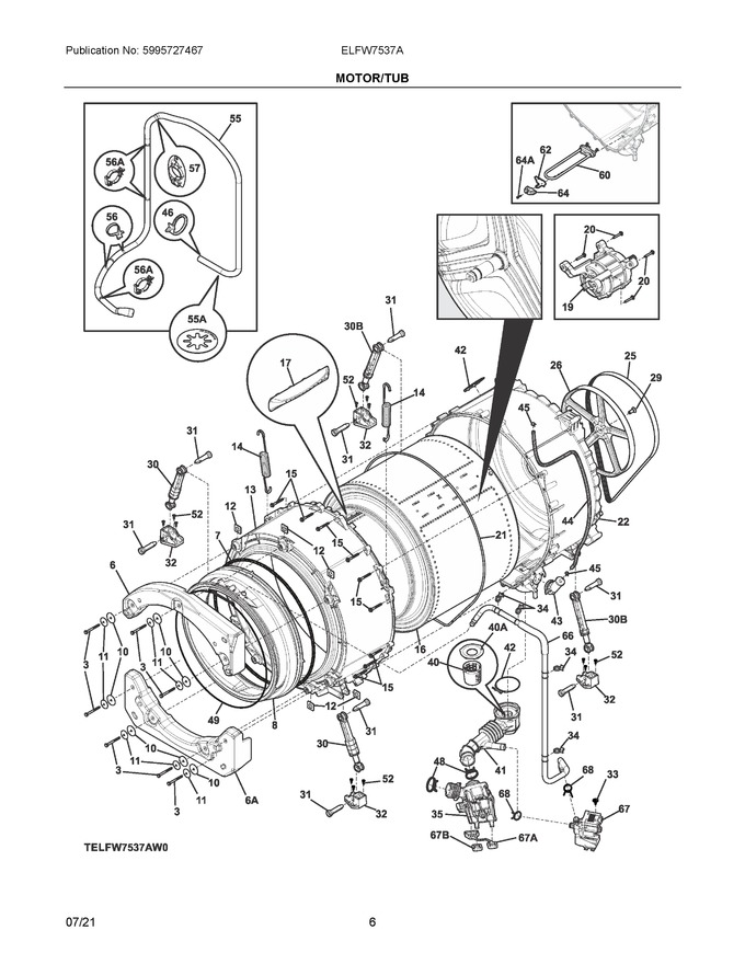 Diagram for ELFW7537AW0