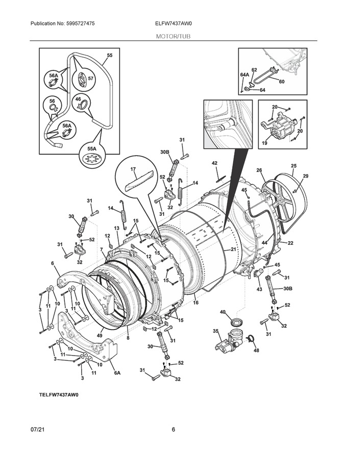 Diagram for ELFW7437AW0