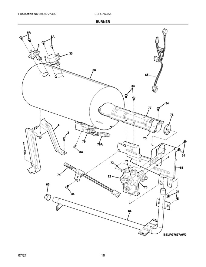 Diagram for ELFG7637AW0