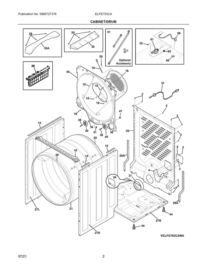 Diagram for ELFE753CAT0