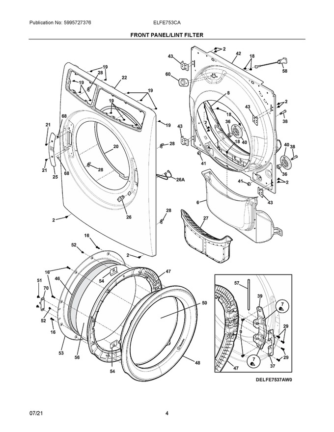 Diagram for ELFE753CAT0