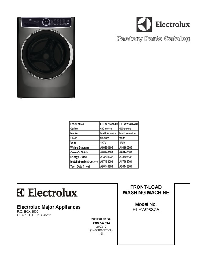Diagram for ELFW7637AT0