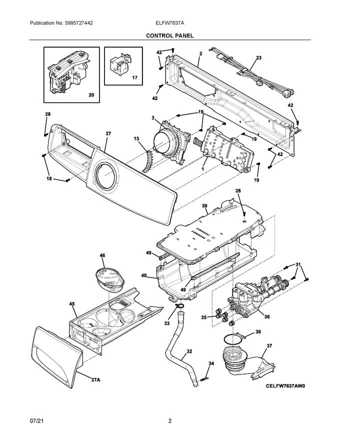 Diagram for ELFW7637AT0
