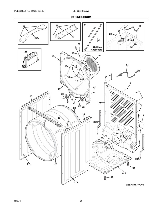 Diagram for ELFG7437AW0