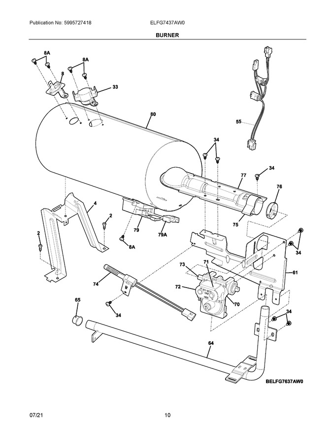Diagram for ELFG7437AW0