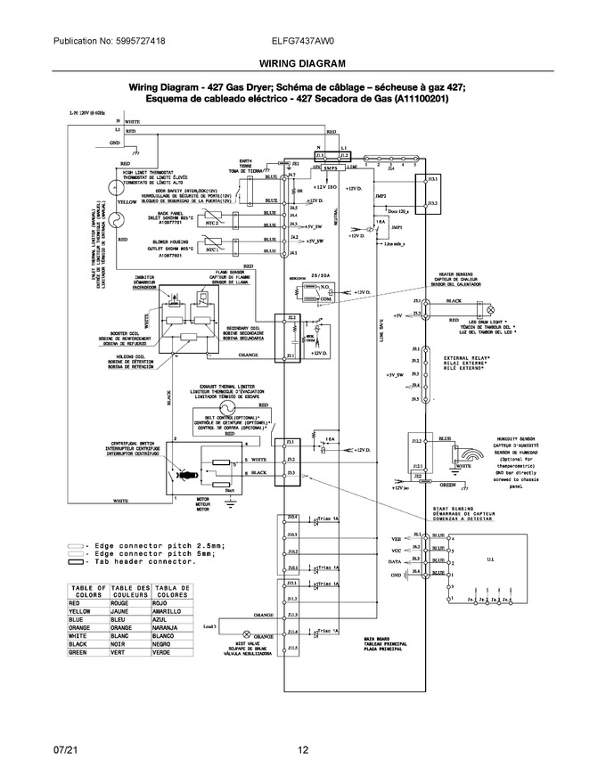 Diagram for ELFG7437AW0