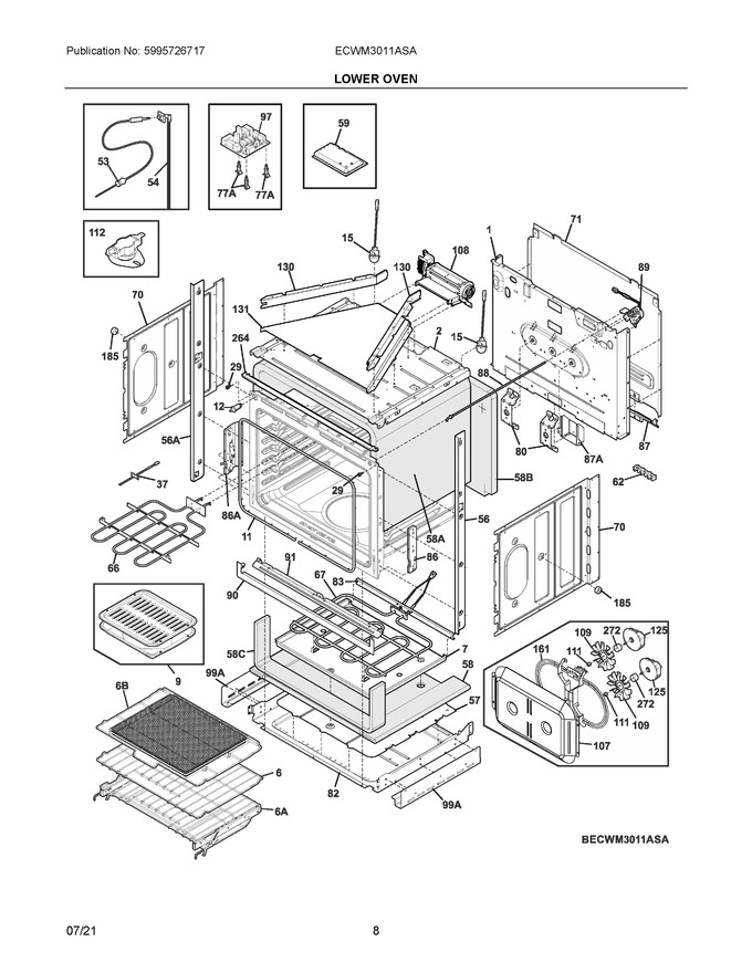 Diagram for ECWM3011ASA