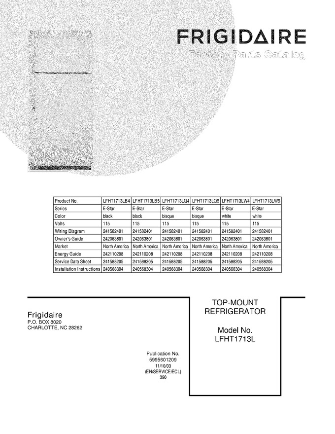 Diagram for LFHT1713LQ4