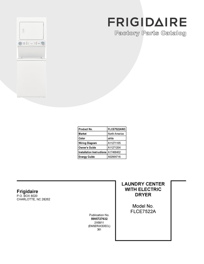 Diagram for FLCE7522AW3