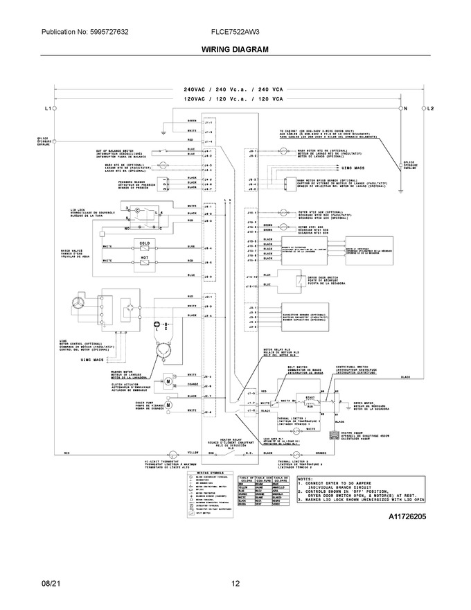 Diagram for FLCE7522AW3