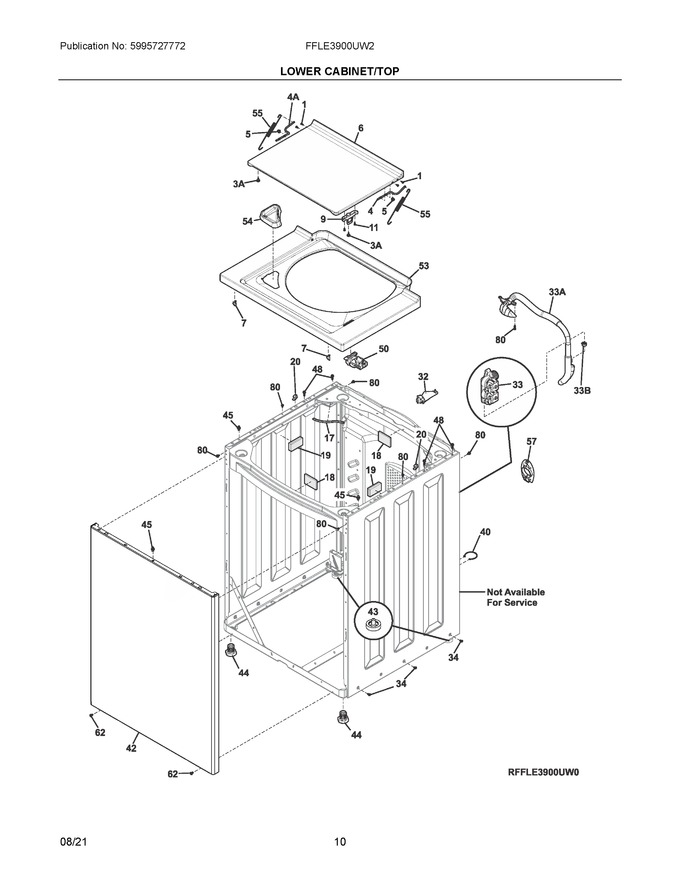 Diagram for FFLE3900UW2