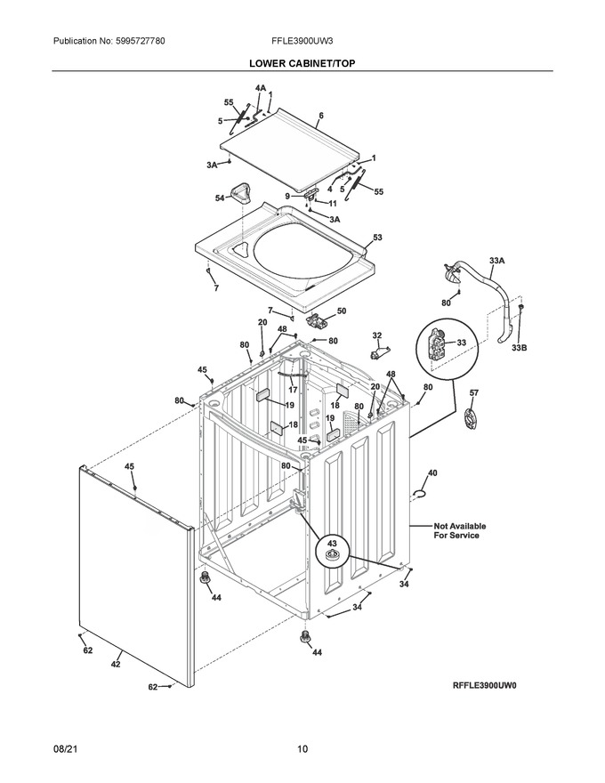 Diagram for FFLE3900UW3