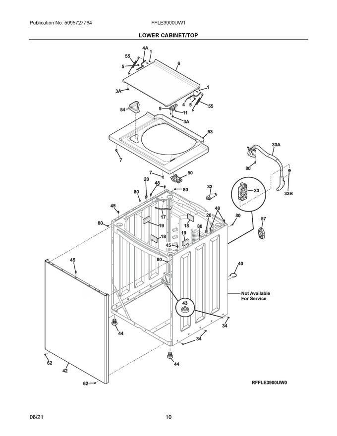 Diagram for FFLE3900UW1