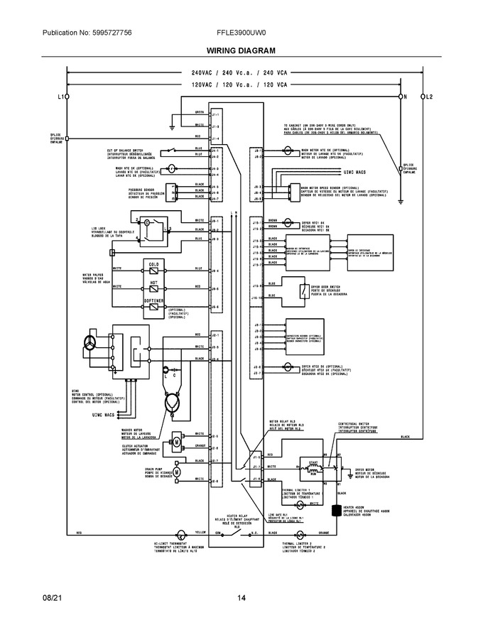 Diagram for FFLE3900UW0