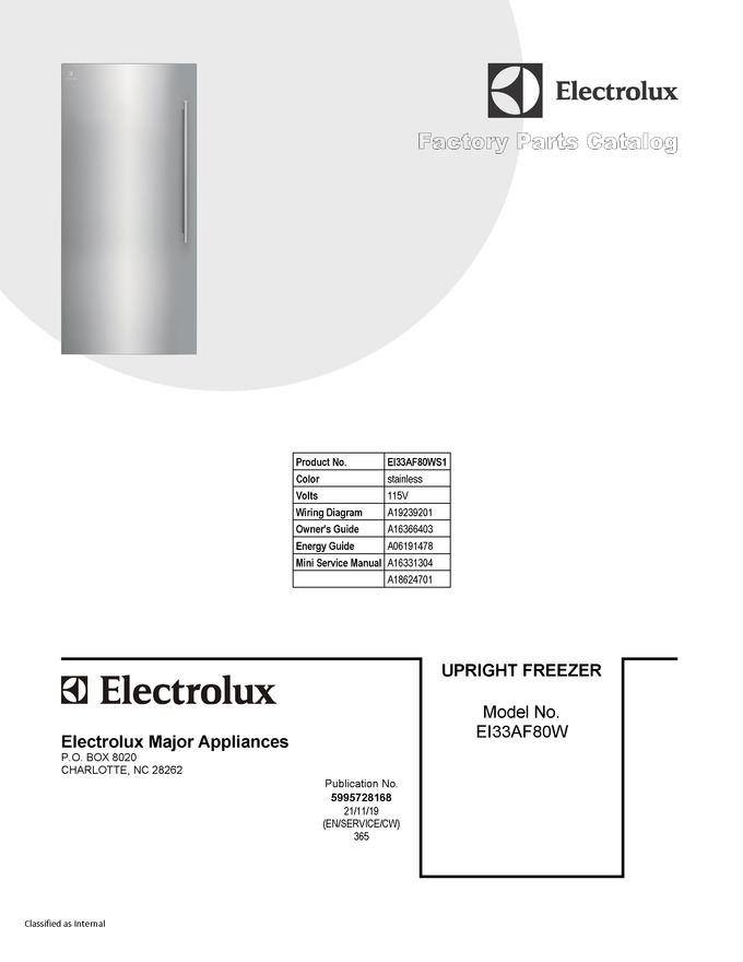 Diagram for EI33AF80WS1
