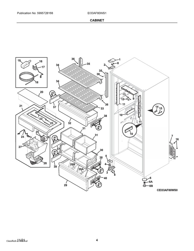 Diagram for EI33AF80WS1