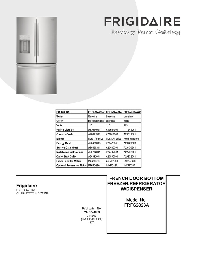 Diagram for FRFS2823AW0