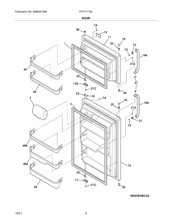 Diagram for FFHT1715LW8