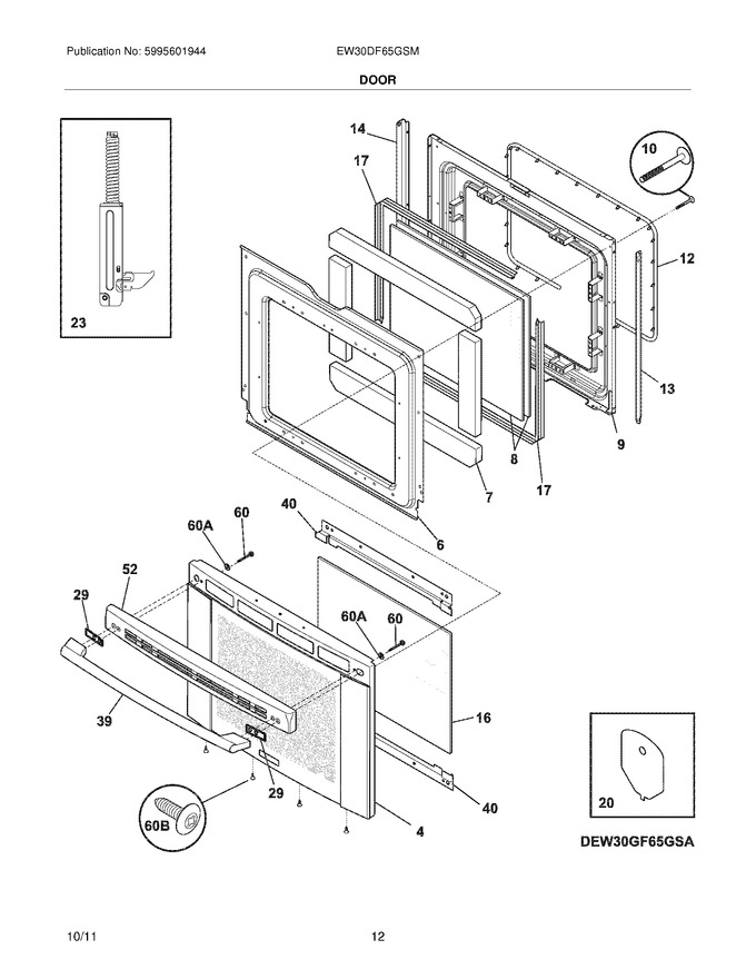 Diagram for EW30DF65GSM